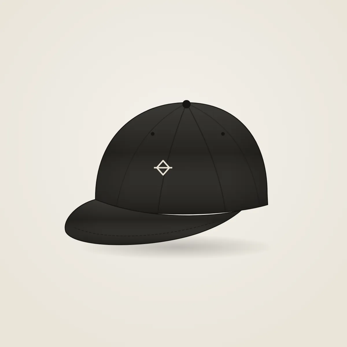 Six-Panel Cap in Ink