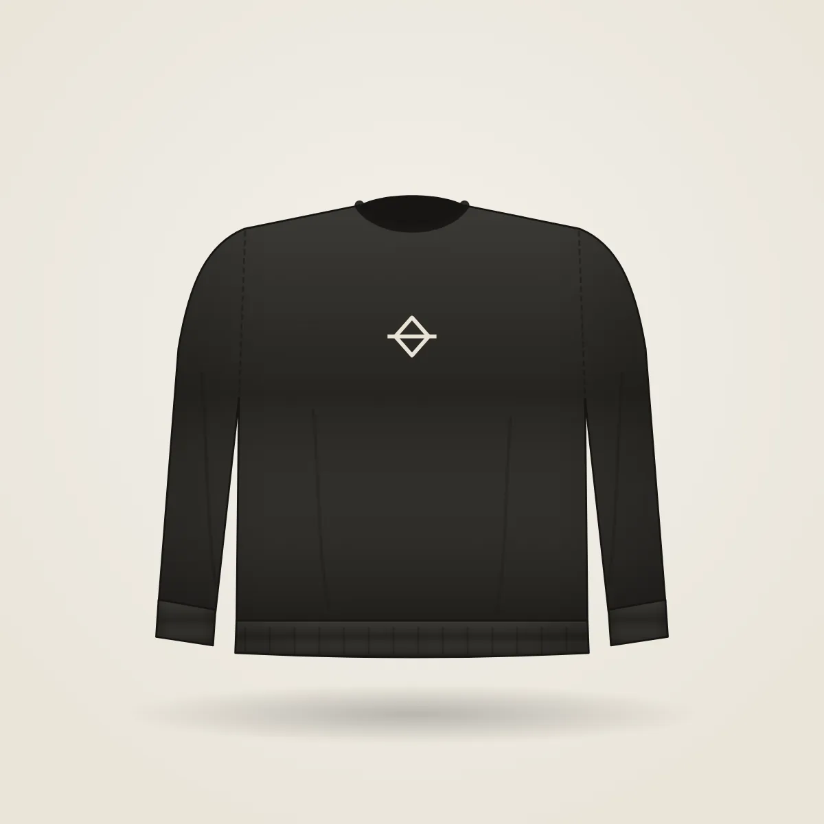 Fleece Crew in Ink