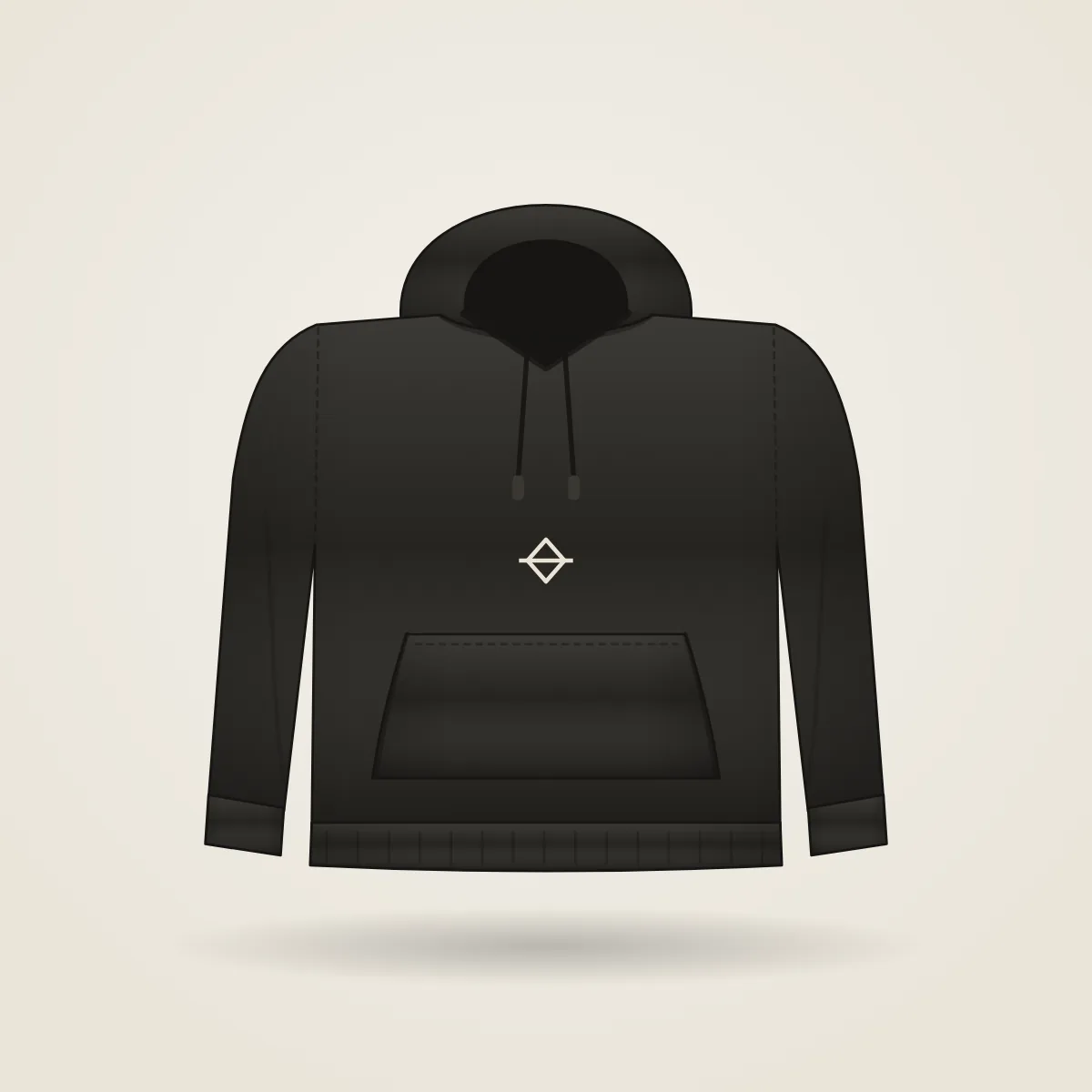 Heavyweight Hoodie in Ink